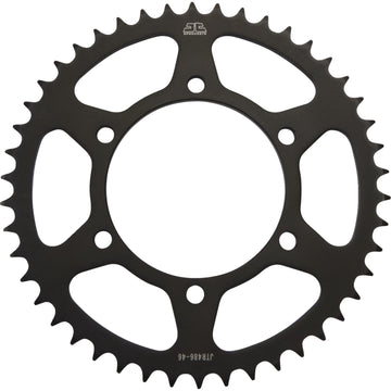 JT SPROCKETS Rear Sprocket - 46 Tooth - Kawasaki/Suzuki JTR486.46 by JT Rear Sprockets Steel Type