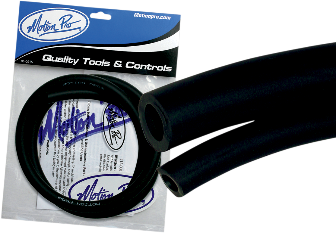 MOTION PRO Premium Fuel Line - Black - 1/4" - 3' 12-0053