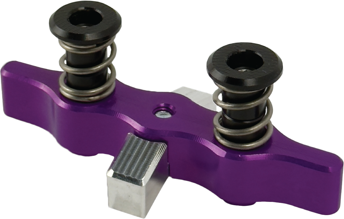 Tamer Double Button X Wing Purple