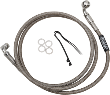 RUSSELL Brake Hose - 48" - 90? 3/8" R08982