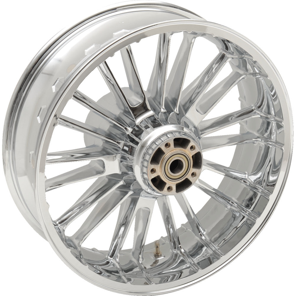 COASTAL MOTO Wheel - Atlantic 3D - Rear - Single Disc/with ABS - Chrome - 18x5.5 3D-ATL185CHABST