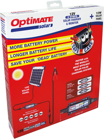 TECMATE Battery Charger/Maintainer - Solar DUO - 10 W TM522-D1