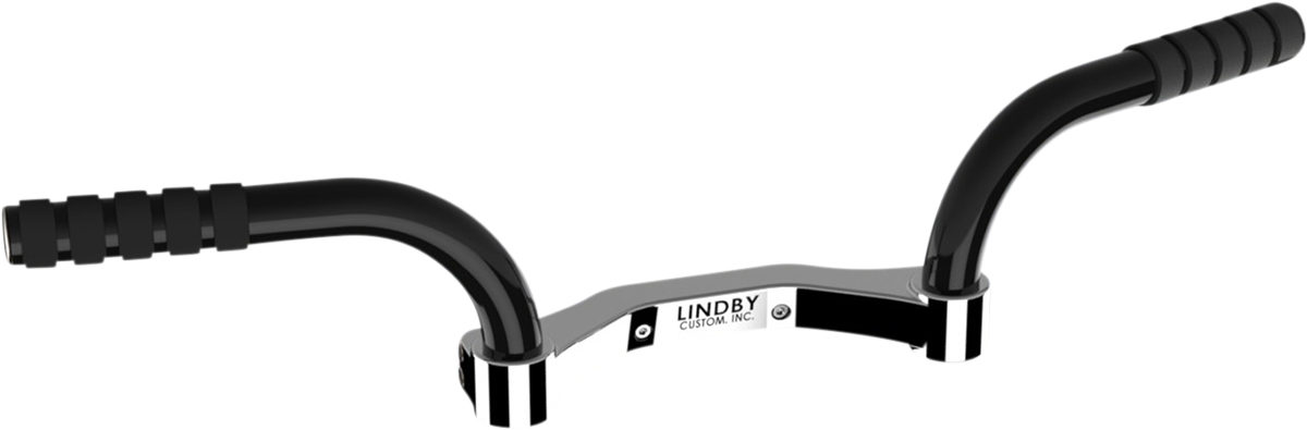 LINDBY Adjustable Footrest - Black/Chrome - FLH '14-'23 282000