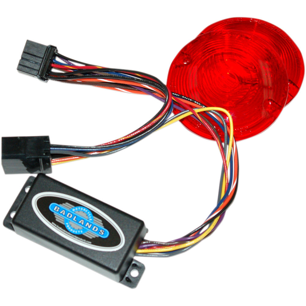 BADLANDS Plug-In Illuminator with Red Lenses - 8 Pin ILL-03-RL-A