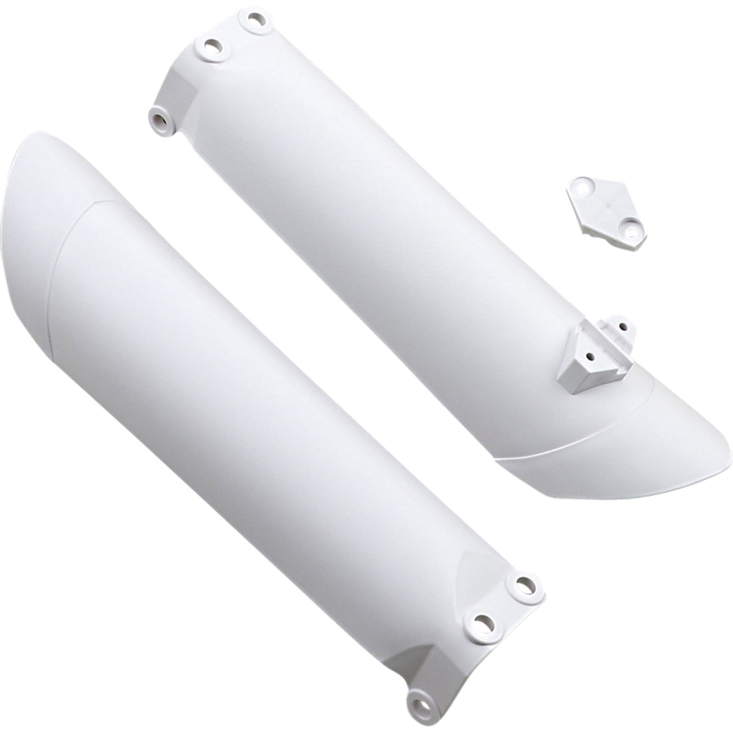 Acerbis Lower Fork Covers for Inverted Forks - White 2319630002