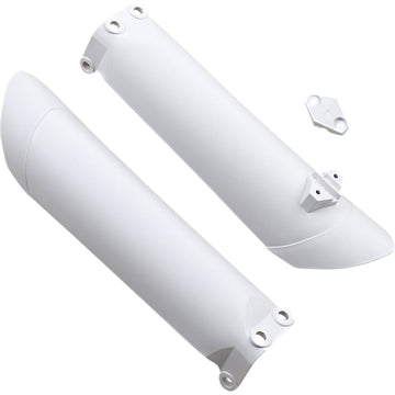Acerbis Lower Fork Covers for Inverted Forks - White 2319630002