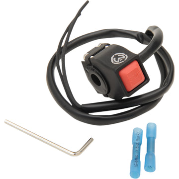 Moose Racing Billet Kill Switch - Black KS-B-BLACK-M