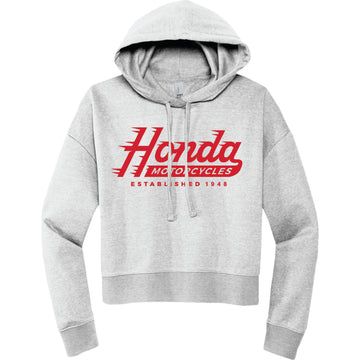 Honda Apparel Women's Honda Hoodie - Light Heather Gray - Medium NP23S-L2295-M | Sweats Ladies