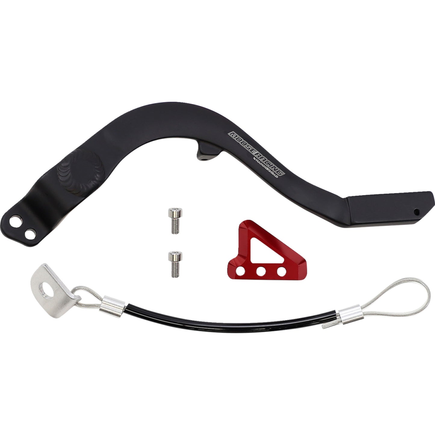 Moose Racing Brake Pedal - Red - Honda 82-0111-21-11