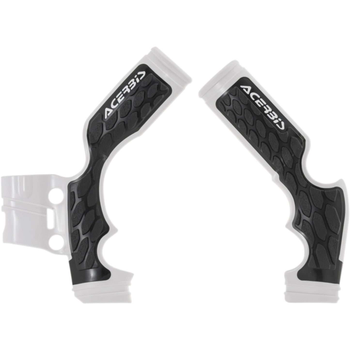 Acerbis X-Grip Frame Guards - White/Black - Gas Gas | Husqvarna | KTM 2688760001