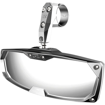SEIZMIK Mirror - Halo R - Rear View - Rectangle - Silver - 1.75" ROPS 56-18024