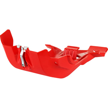 POLISPORT Fortress Skid Plate - Red 8468900007 by Polisport