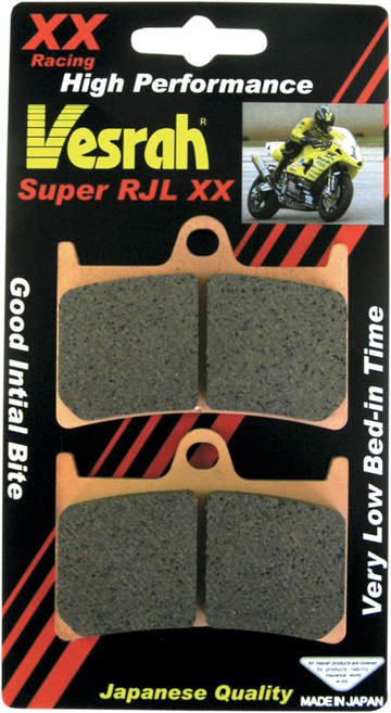 VESRAH JL Sintered Metal Brake Pads - VD-248RJL-XX VD-248XX