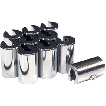 No-Mar Wheel Weights - 1 Oz - Chrome - 10 Pack