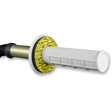 Renthal Grip Donutz - Black/Yellow G205