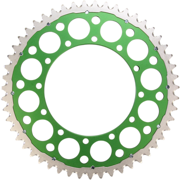 Renthal Twinring* Rear Sprocket - 51 Tooth - Green 1120-520-51GPGN