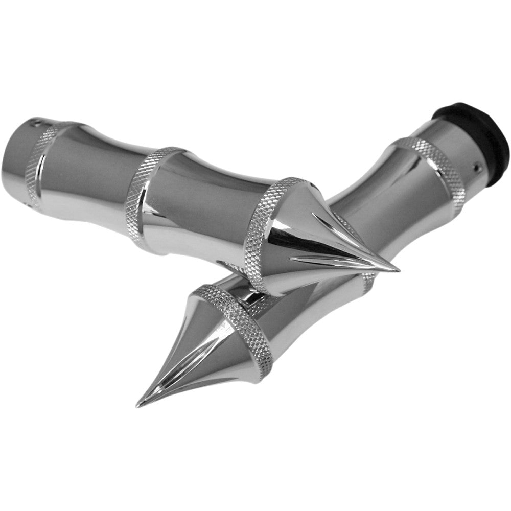 ACCUTRONIX Custom Grips - Tribal - TBW - Chrome GR101-LC