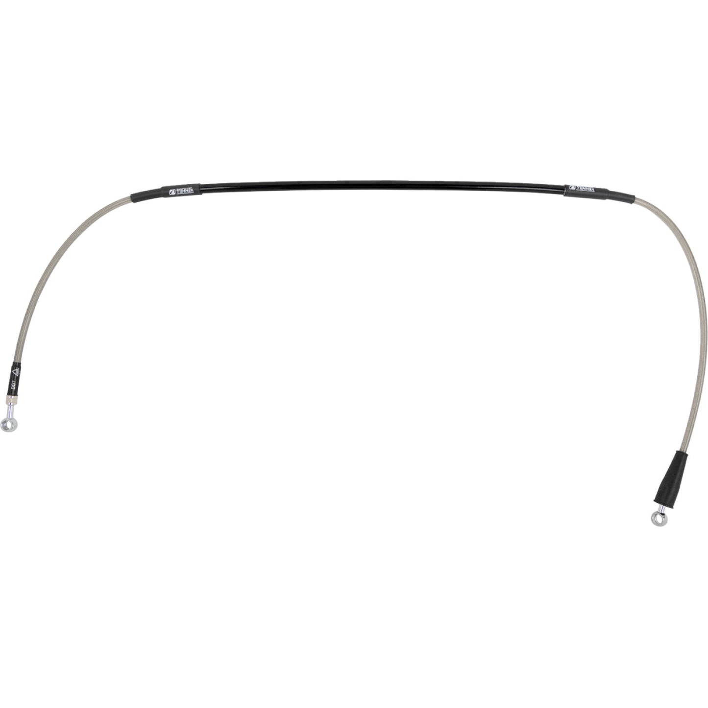 Moose Offroad Brake Line - Stainless Steel K01-1-034/P | Brake Lines Hoses Stainless Steel