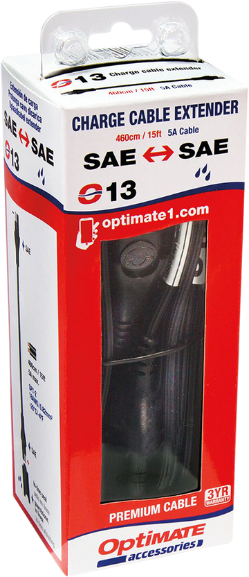 TECMATE 15' Extender - Charger Cable O-13