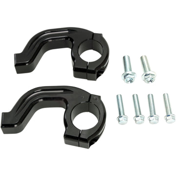 Moose Racing Handguard Clamp - Contour - Magura - Black 50-236B
