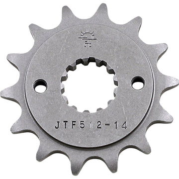 JT SPROCKETS Counter Shaft Sprocket - 14-Tooth JTF512.14 by JT Countershaft Sprockets Steel