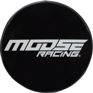 MOOSE OFFROAD Bar Stool Seat - Moose Racing - Black/White X80-6020MRNU-A