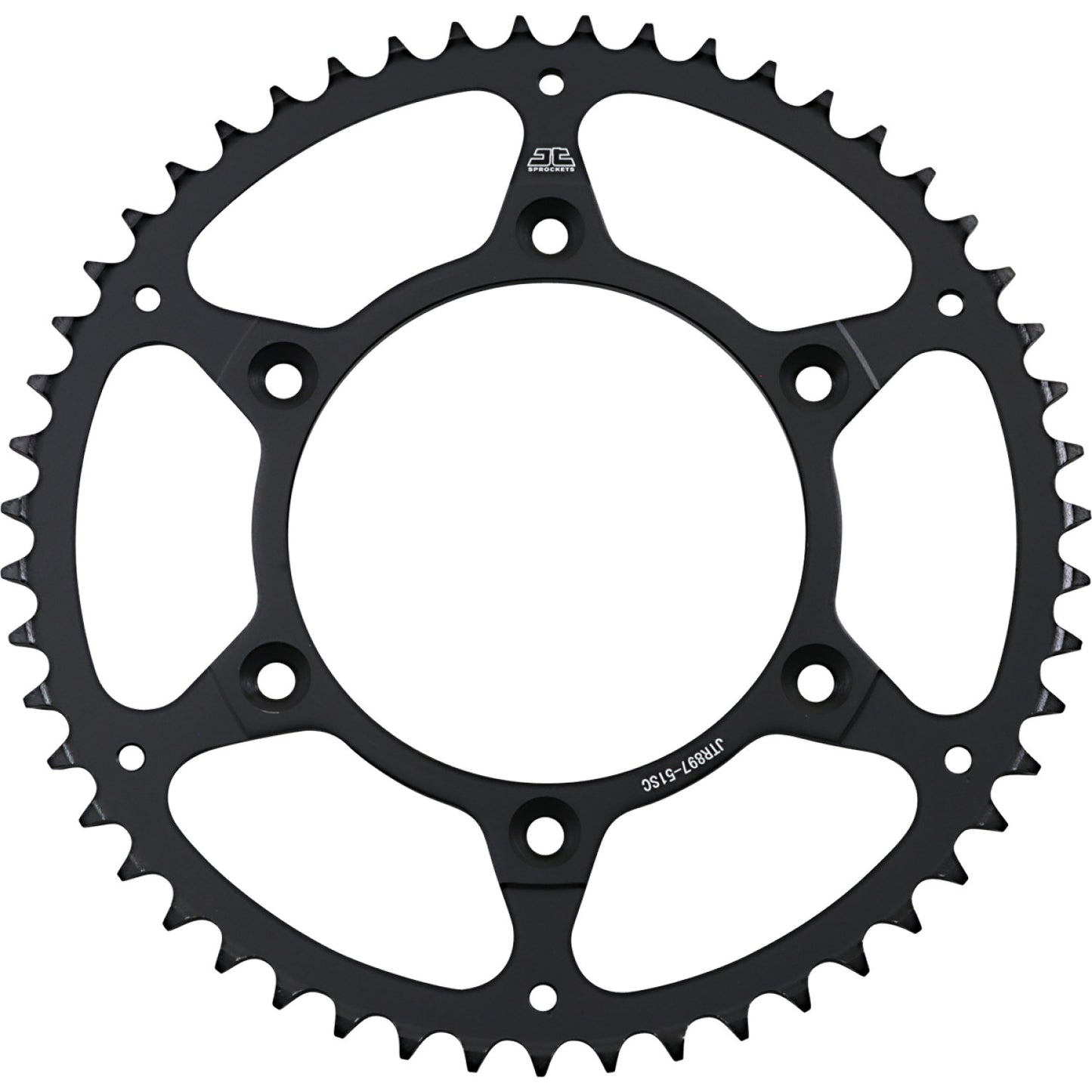 JT SPROCKETS Rear Sprocket - 51 Tooth - Gas Gas/Husqvarna/Husaberg/KTM JTR897.51SC by JT Rear Sprockets Steel Type