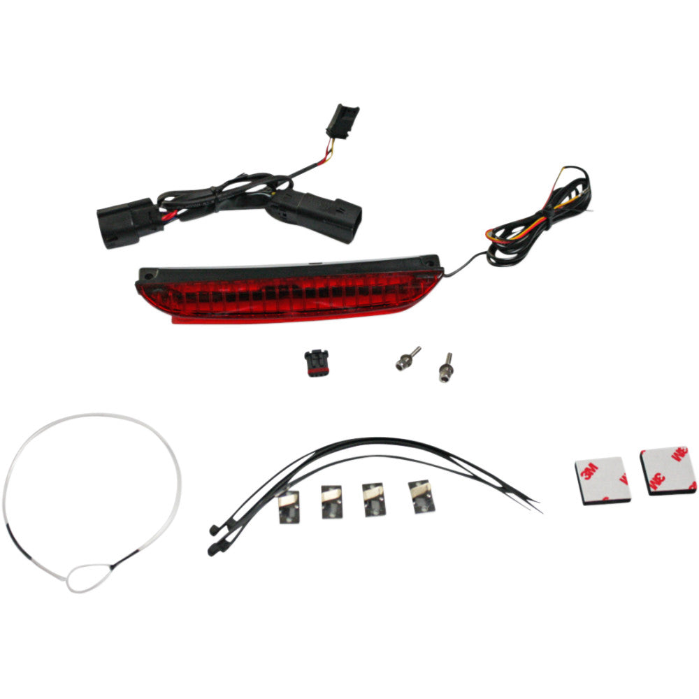 Custom Dynamics Luggage Rack Light Bar - Red CD-LR-05-R