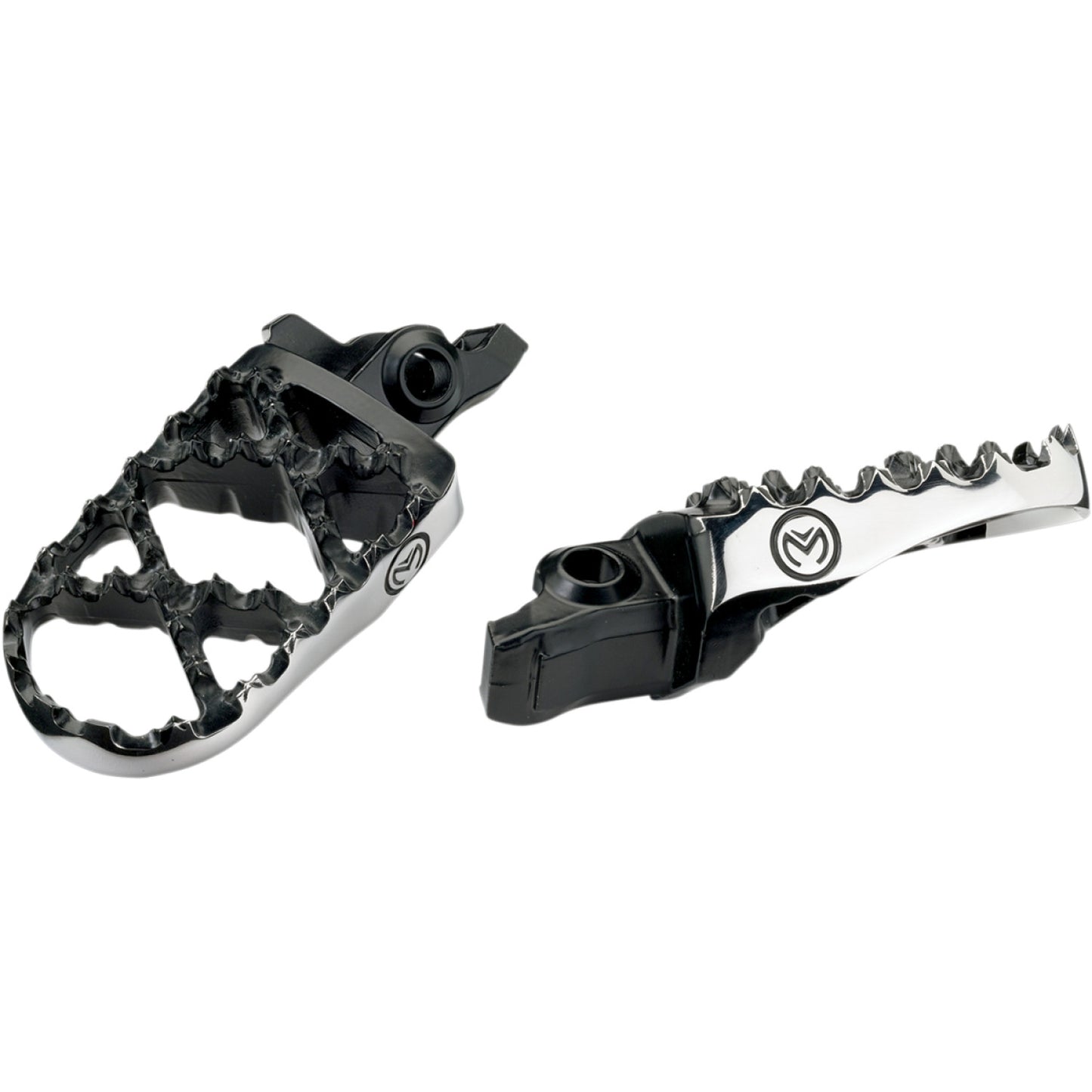 Moose Racing Hybrid Footpegs - 1/2" Offset - Kawasaki/Suzuki STDRZ-5B