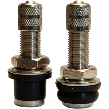 MOOSE OFFROAD Valve Stem - Push-In - Gold QS-1M