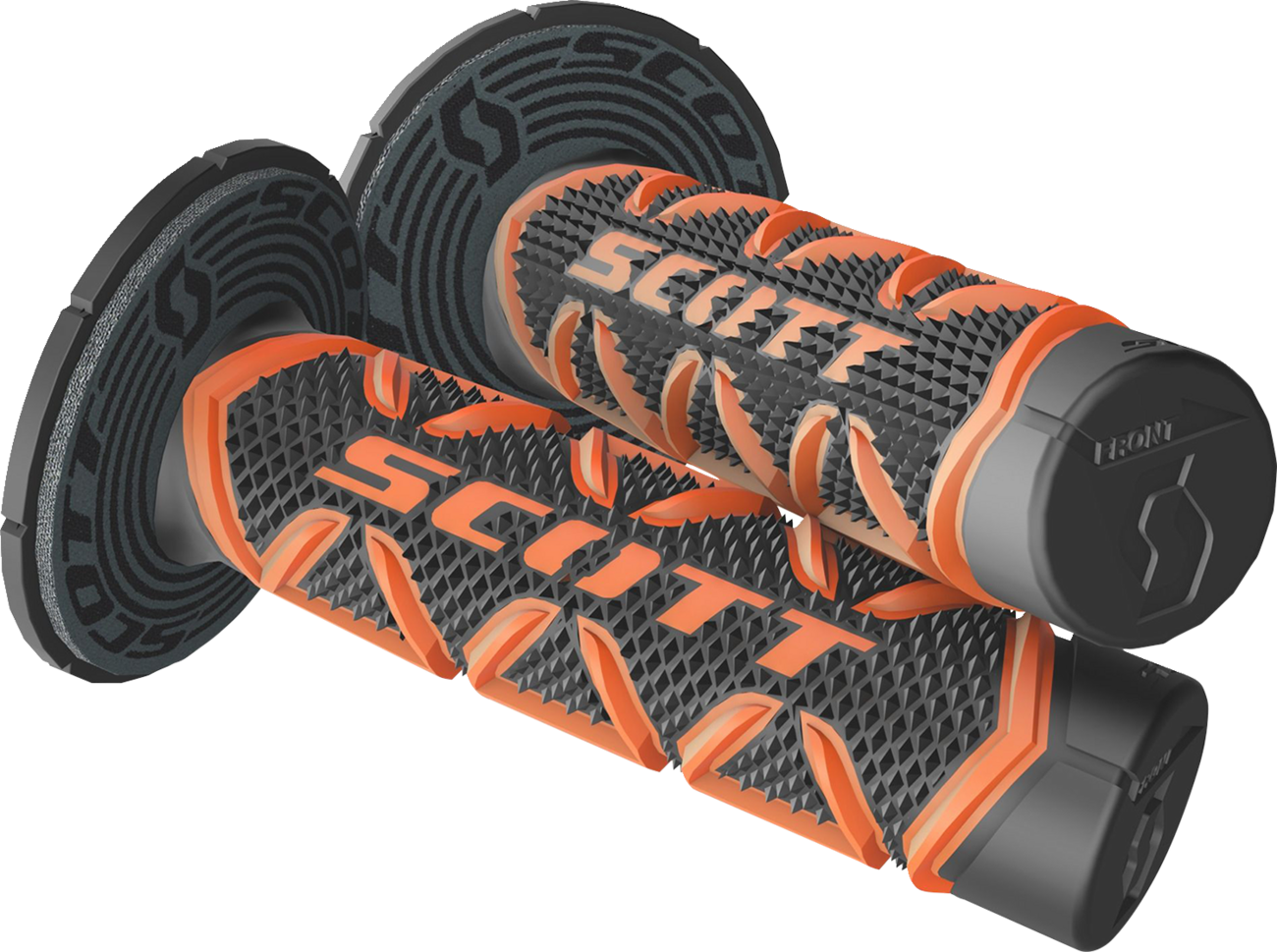 Scott Diamond Grips with Donut - Orange/Black 219626-1008