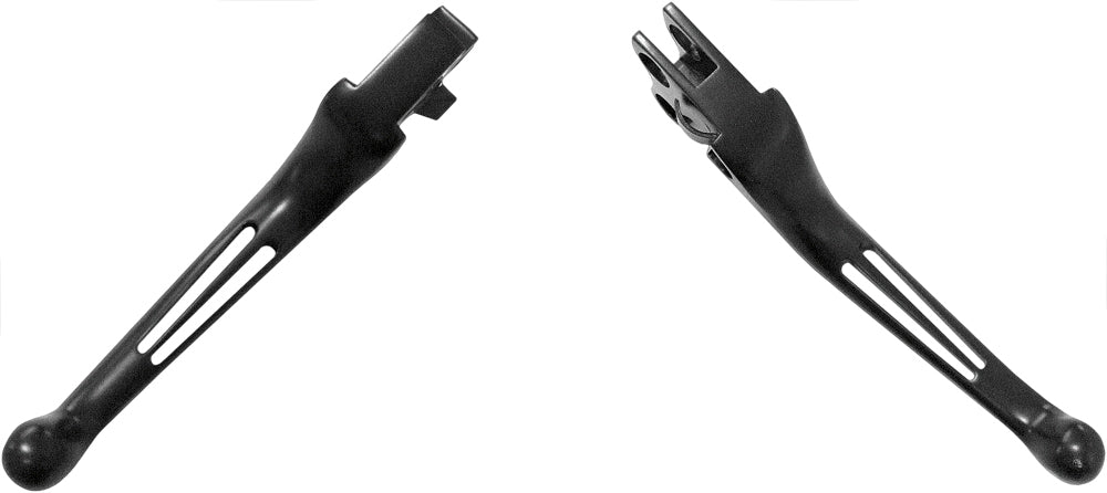 2 Slot Lever Set Black Big Twin 86 06 Xl 96 03