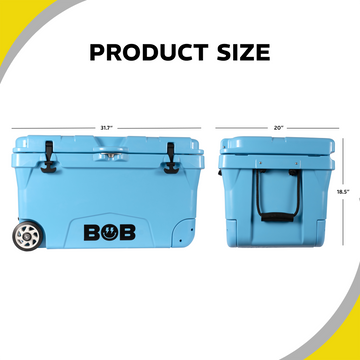 75QT / 70.97L HARD COOLER by BOB The Cooler Co