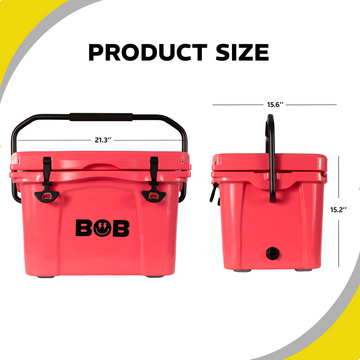 25QT / 23.6L HARD COOLER by BOB The Cooler Co