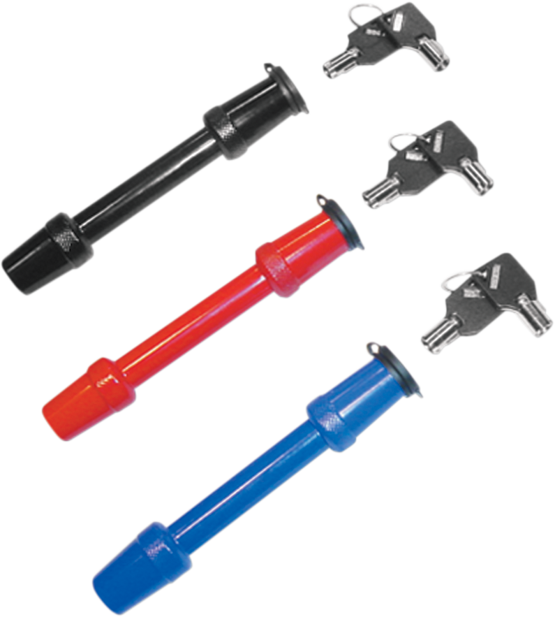 TRIMAX Receiver Lock - With Key - 5/8" - Black T3 BLACK