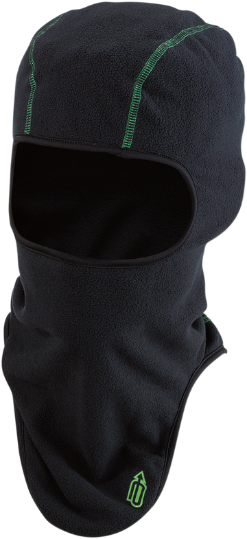 ARCTIVA Balaclava Fleece - Black/Green - Small/Medium 2503-0363