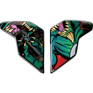 ICON Airflite* Side Plates - Blegh - Red 0133-1498