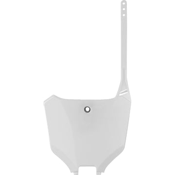 POLISPORT Number Plate - White - CRF 450R/RX 8670700002 by Polisport