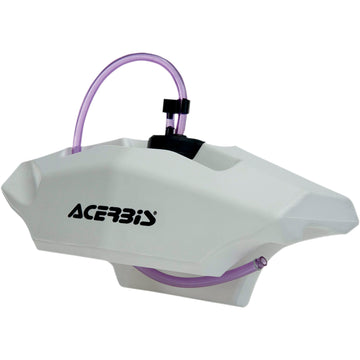 Acerbis Handlebar Auxiliary Gas Tank - 0.6 Gallon - White 2300330002