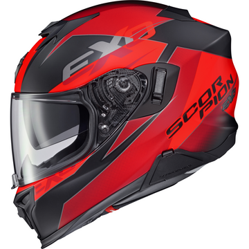 Scorpion EXO-T520 Factor Helmet Matte Black/Red - Medium by WPS
