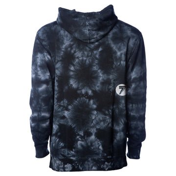 Seven Brand Hoodie Navy Tie Dye XL