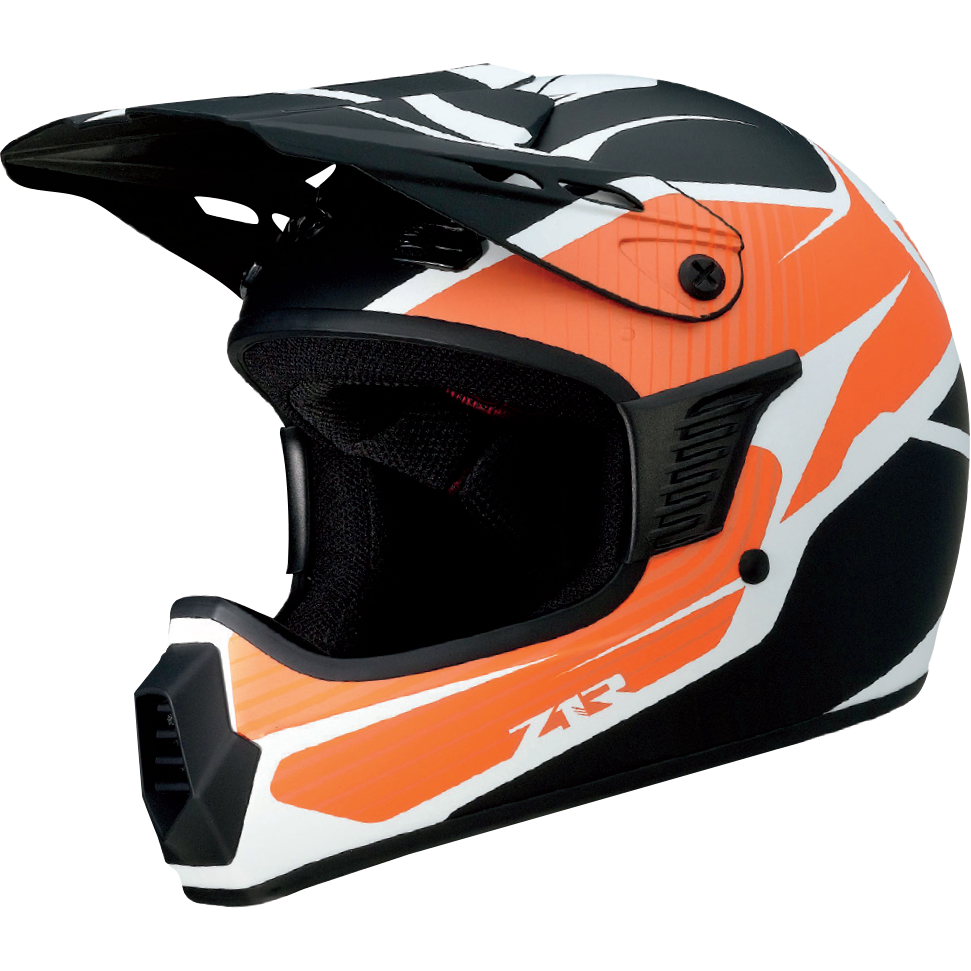 Z1R Child Rise Helmet - Flame - Orange - L/XL 0111-1432