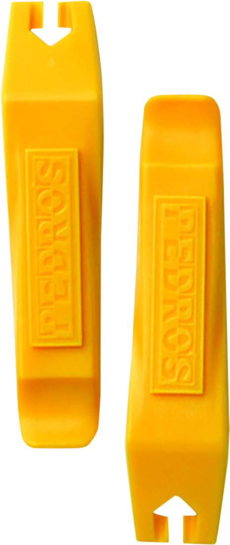 PEDRO'S Tire Levers Display - Yellow - 24 Pack 6400099