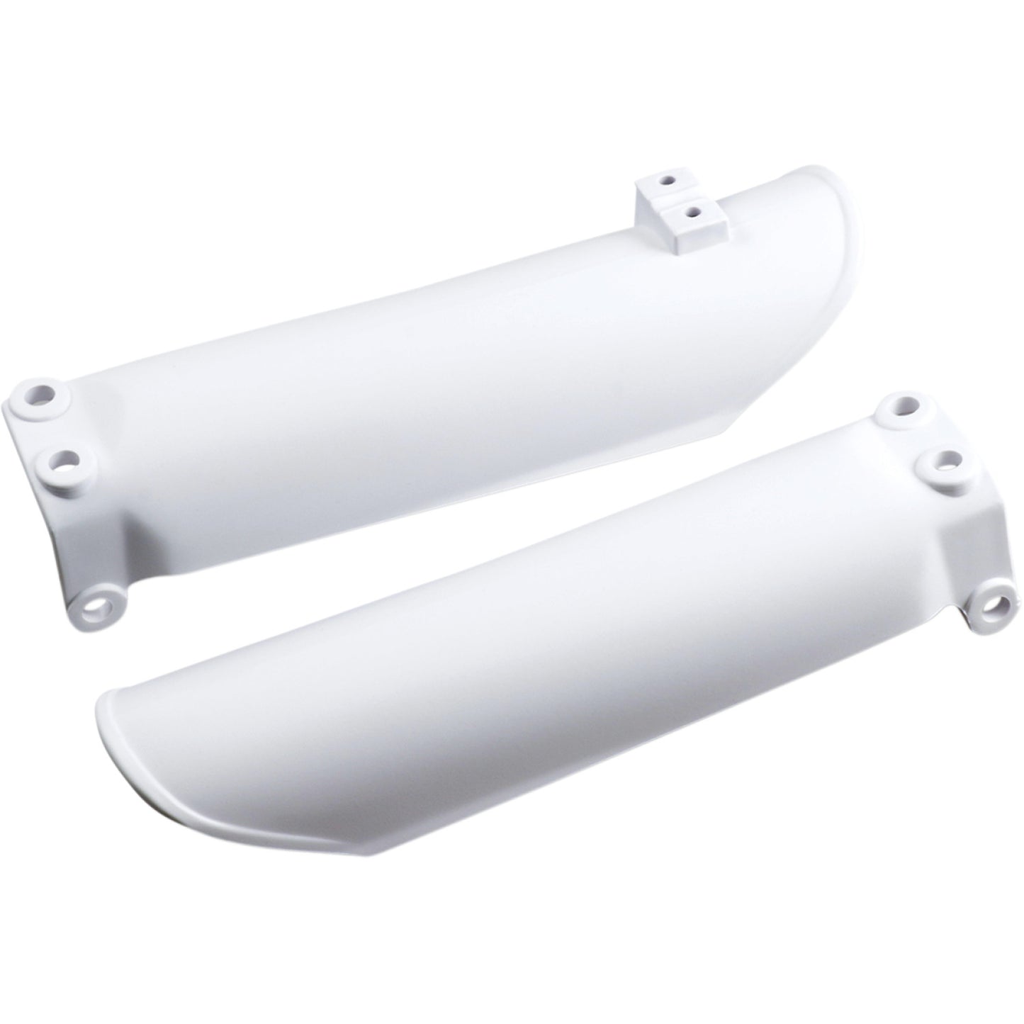 Acerbis Lower Fork Covers for Inverted Forks - White 2732020002