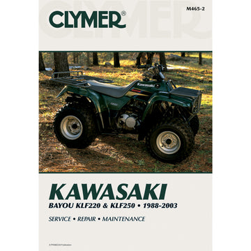 CLYMER Manual - Kawasaki - KLF220/250 Bayou CM4653