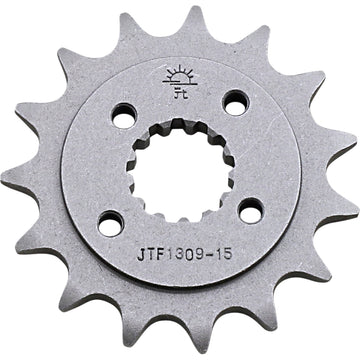 JT SPROCKETS Counter Shaft Sprocket - 15-Tooth JTF1309.15 by JT Countershaft Sprockets Steel