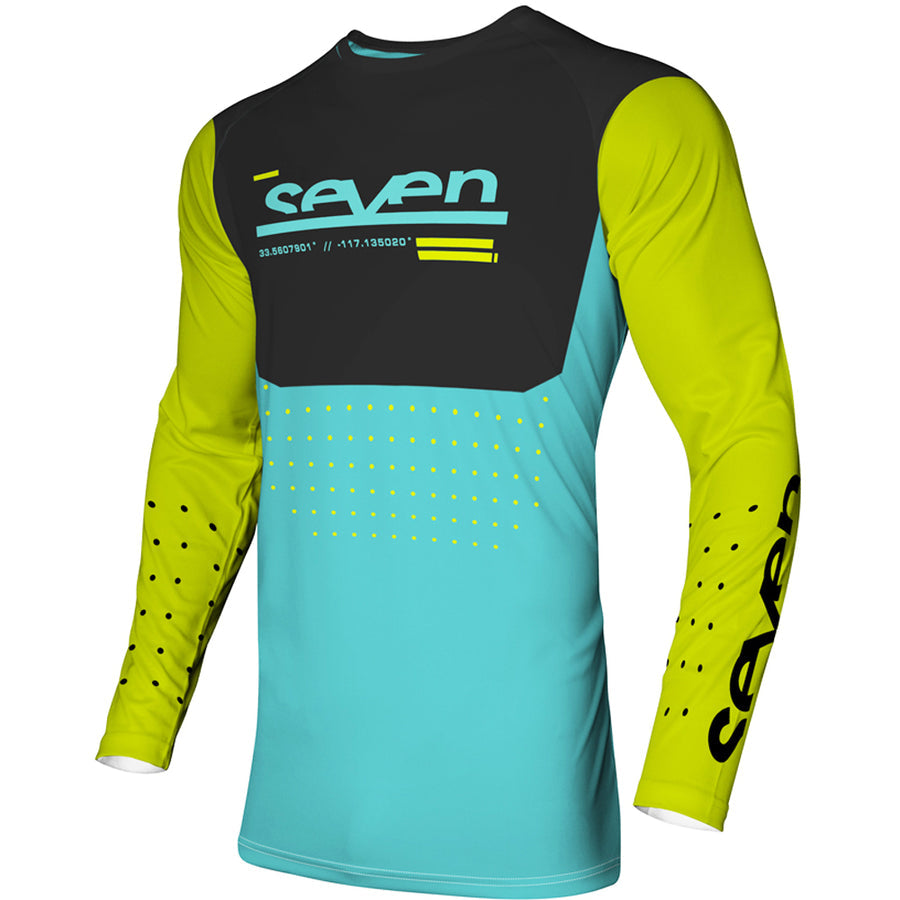 Seven Rival Staple Jersey Yellow/Blue XXL