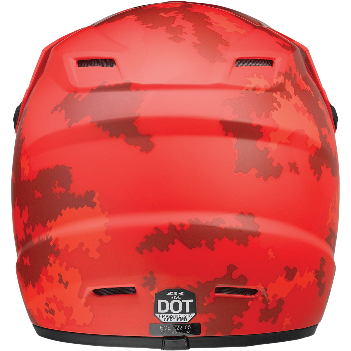 Z1R Youth Rise Helmet - Digi Camo - Red - Small 0111-1460