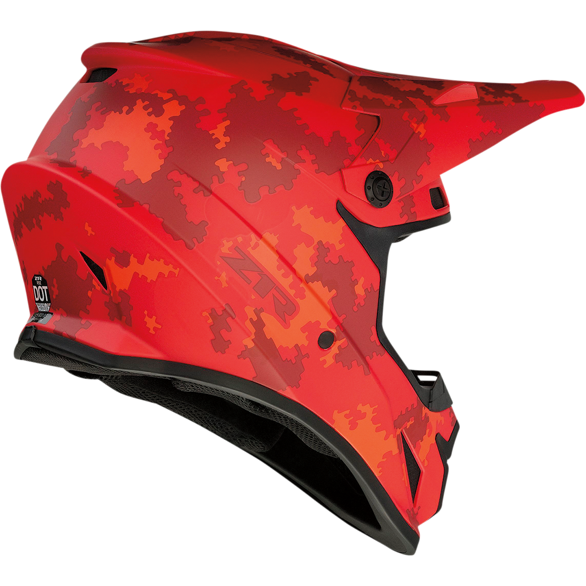 Z1R Rise Helmet - Digi Camo - Red - Large 0110-7283