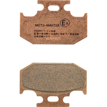 MOTO-MASTER Brake Pads - Racing Series 92811-PU